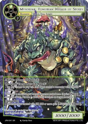 Myxoroak, Fungibian Herald of Spores