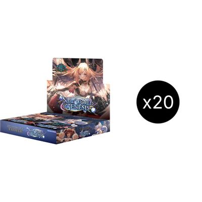 New World Genesis Booster Box Case