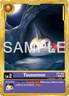 Tsunomon (Gold Border)