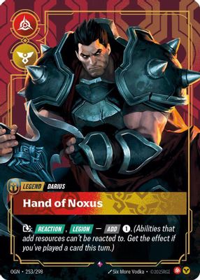 Darius - Hand of Noxus (Metal)