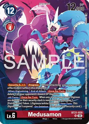 Medusamon (2026 Dash Pack Campaign) (Alternate Art - Chinese)
