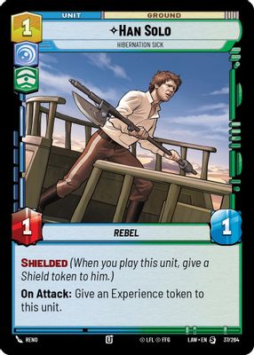 Han Solo - Hibernation Sick