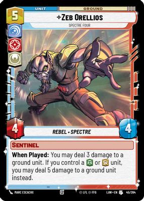 Zeb Orellios - Spectre Four
