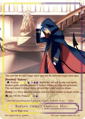 Raven's Order's Ominous Hall