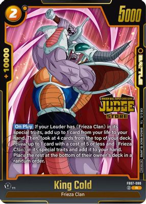 King Cold (Judge Pack (Store Judge) 05)