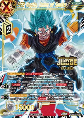 SSB Vegito, Union of Sparks (Judge Pack Vol.18) (Store)