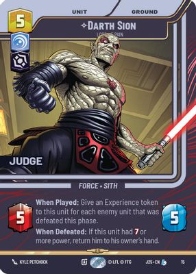 Darth Sion - Lord of Pain