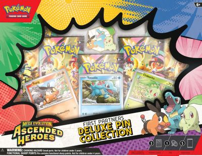 Ascended Heroes First Partners Deluxe Pin Collection