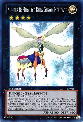 Number 8: Heraldic King Genom-Heritage