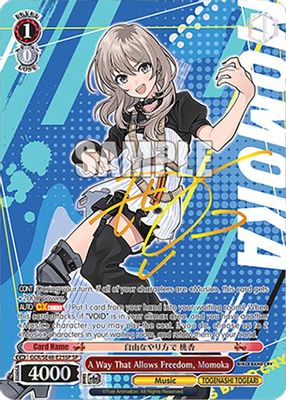 A Way That Allows Freedom, Momoka (SP)