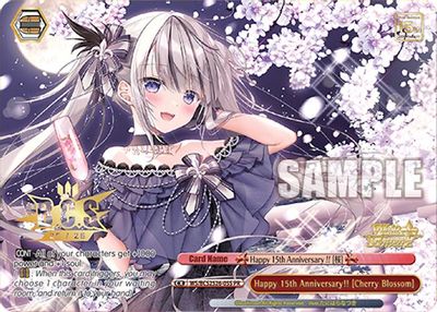 Happy 15th Anniversary!! [Cherry Blossom] (Foil)