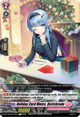 Holiday Card Mates, Berichruda