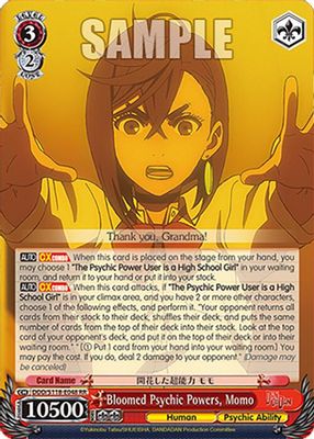 Bloomed Psychic Powers, Momo