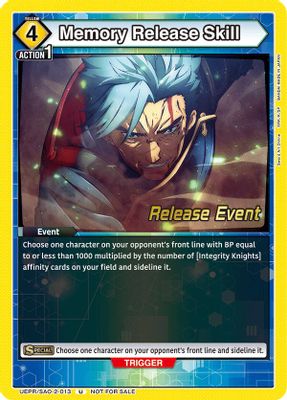 Memory Release Skill