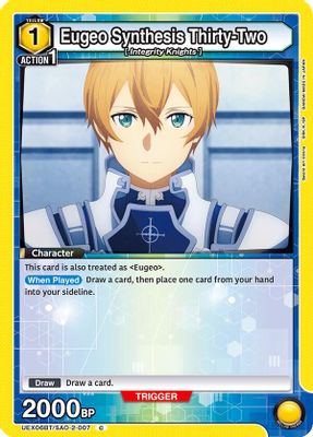 Eugeo Synthesis Thirty-Two (Box Topper Foil)