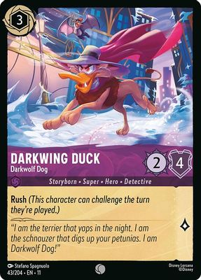 Darkwing Duck - Darkwolf Dog