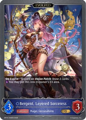 Bergent, Layered Sorceress (Evolved)