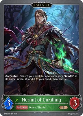 Hermit of Unkilling (Evolved) - P04 (Foil)