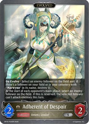 Adherent of Despair (Evolved) - P23 (Foil)
