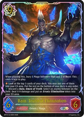 Raio, Truthful Elimination (SL)