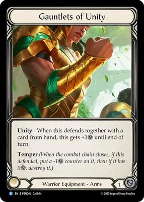 Gauntlets of Unity
