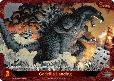 Godzilla Landing  (EBP01-030++)
