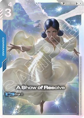 A Show of Resolve (SP) (U+)