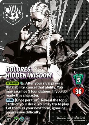 Dolores, Hidden Wisdom (Alternative Art)