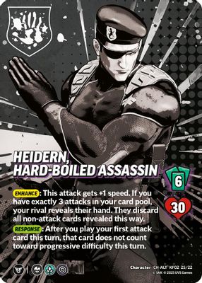 Heidern, Hard-Boiled Assassin (Alternative Art)