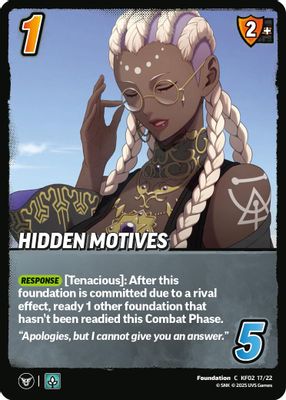 Hidden Motives