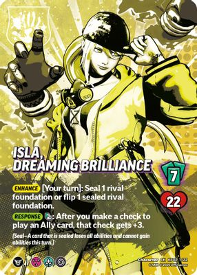 Isla, Dreaming Brilliance