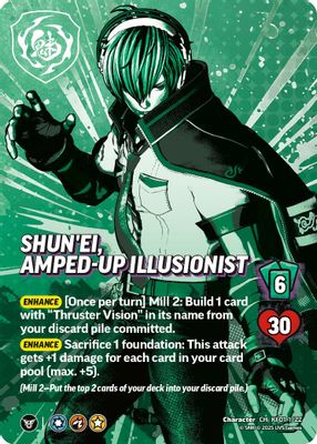 Shun'Ei, Amped-Up Illusionist