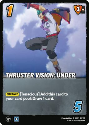 Thruster Vision: Under