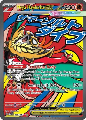 Mega Hawlucha ex - 268/217
