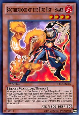 Brotherhood of the Fire Fist - Snake