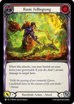 Runic Fellingsong (Red)