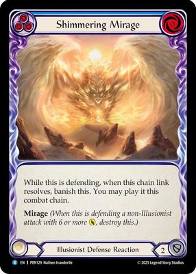 Shimmering Mirage (Blue)