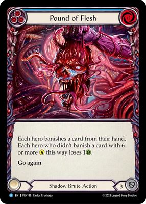 Pound Of Flesh (Blue)