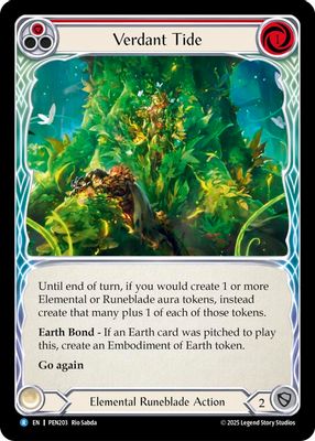 Verdant Tide (Red)