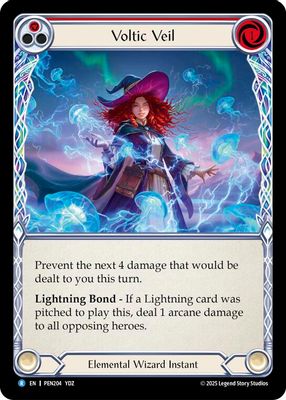 Voltic Veil (Red)