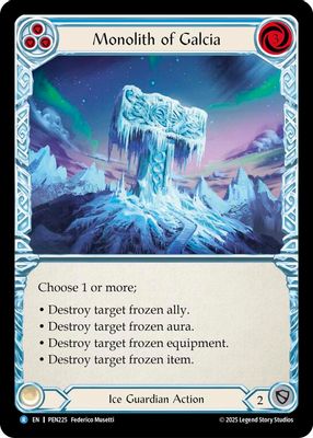 Monolith Of Galcia (Blue)