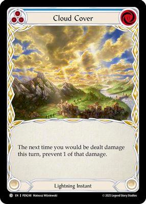 Cloud Cover (Blue)