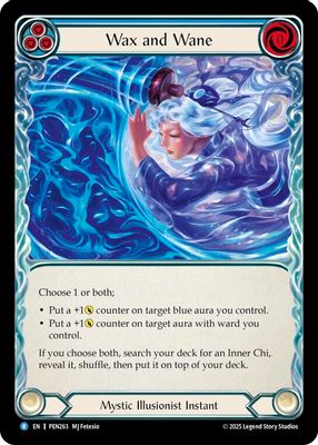 Wax And Wane (Blue)