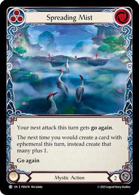 Spreading Mist (Blue)