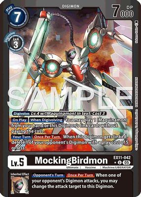 MockingBirdmon (Limited Foil)