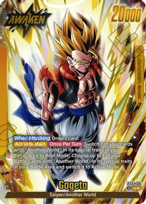 Son Goku/Vegeta // Gogeta (Alternate Art)