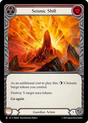 Seismic Shift (Red)