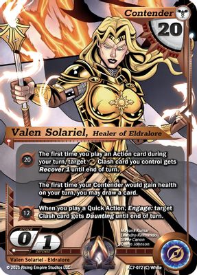 Valen Solariel, Healer of Eldralore