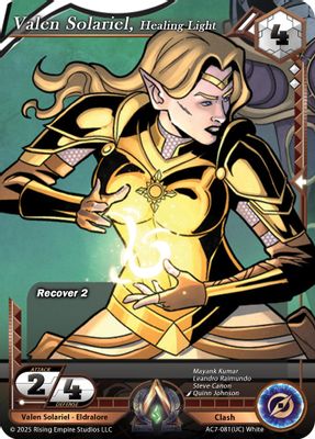 Valen Solariel, Healing Light