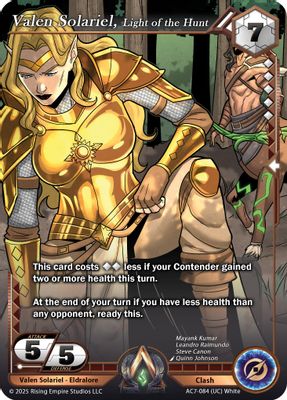 Valen Solariel, Light of the Hunt